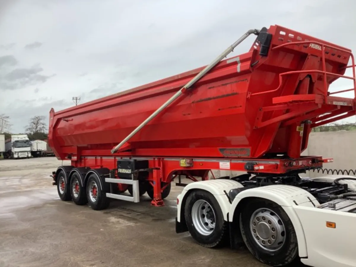 2021 Fruehauf Tri Axle Steel Aggregate Tipping Tr - Image 1
