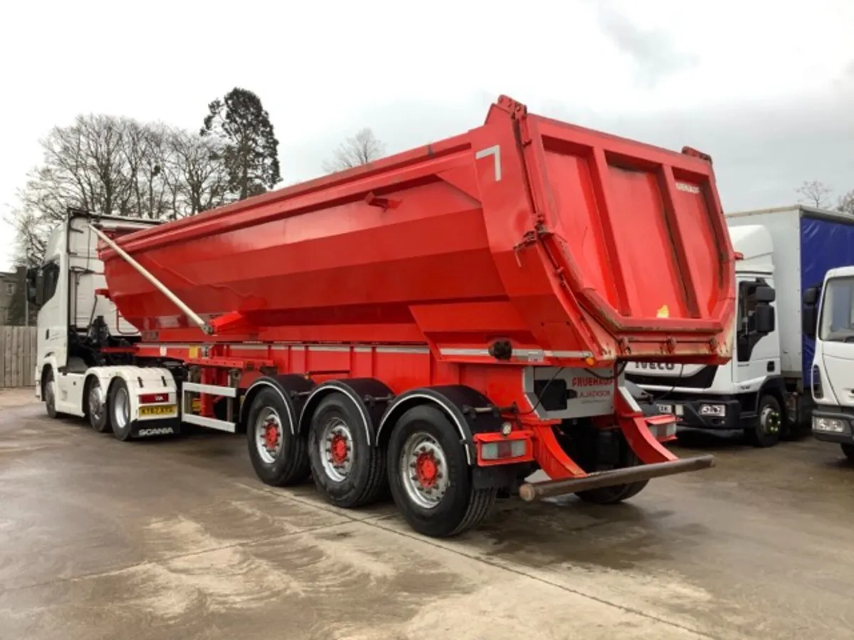 2021 Fruehauf Tri Axle Steel Aggregate Tipping Tr - Image 3