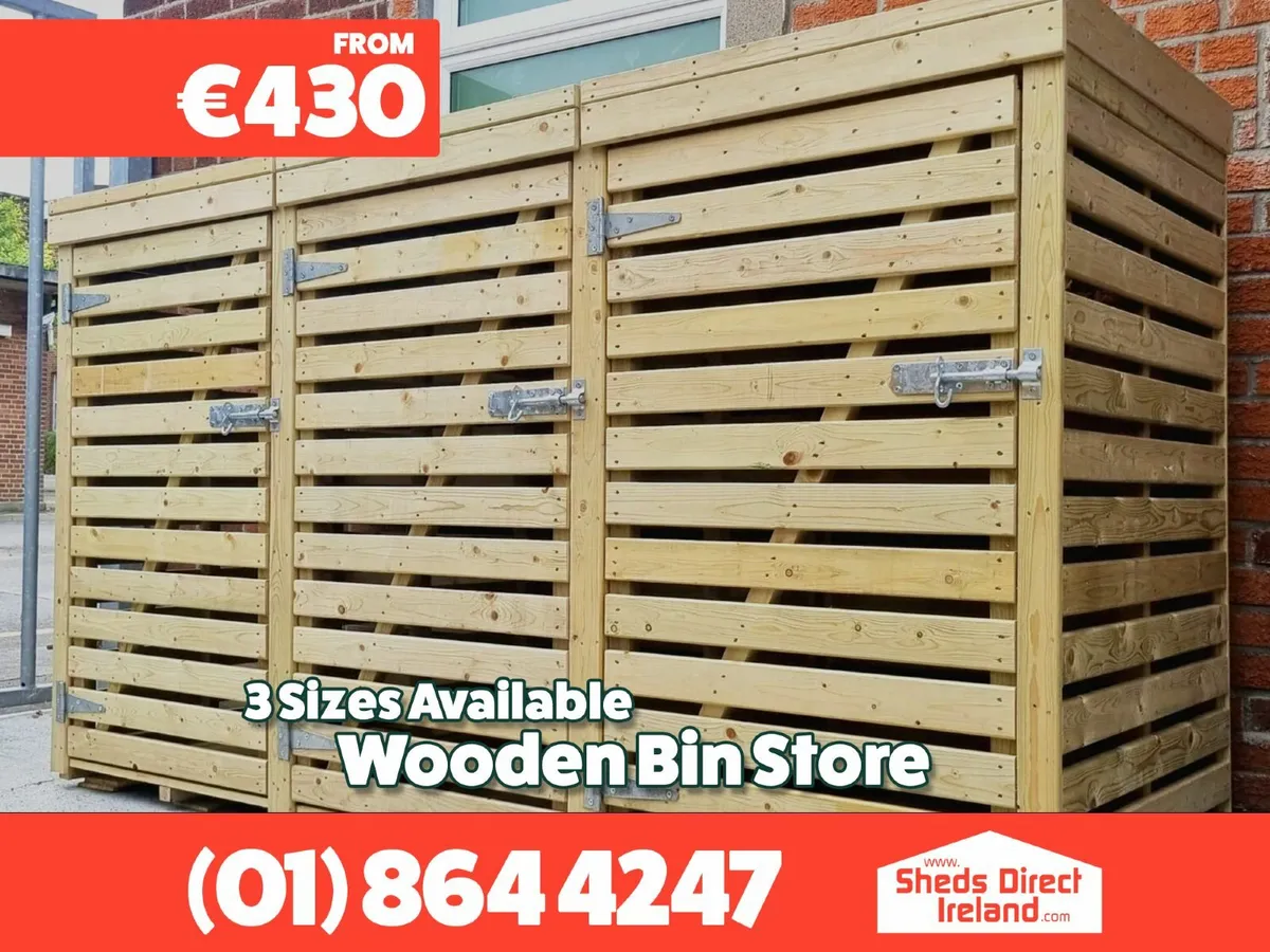 Wooden Bin Store - Image 1