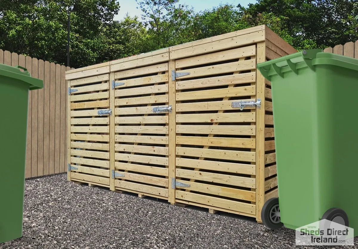 Wooden Bin Store - Image 1