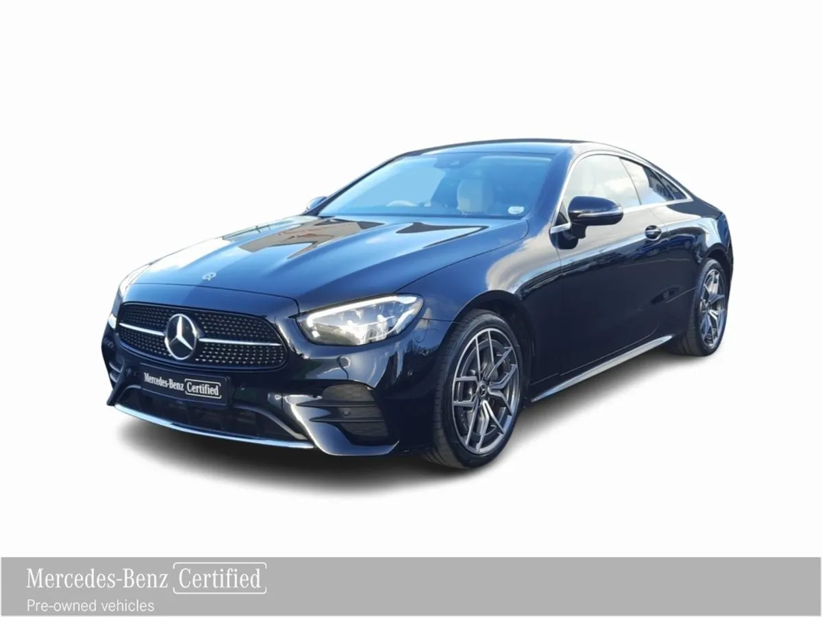 Mercedes-Benz E-Class 220d--AMG Coupe-beige Leath - Image 1
