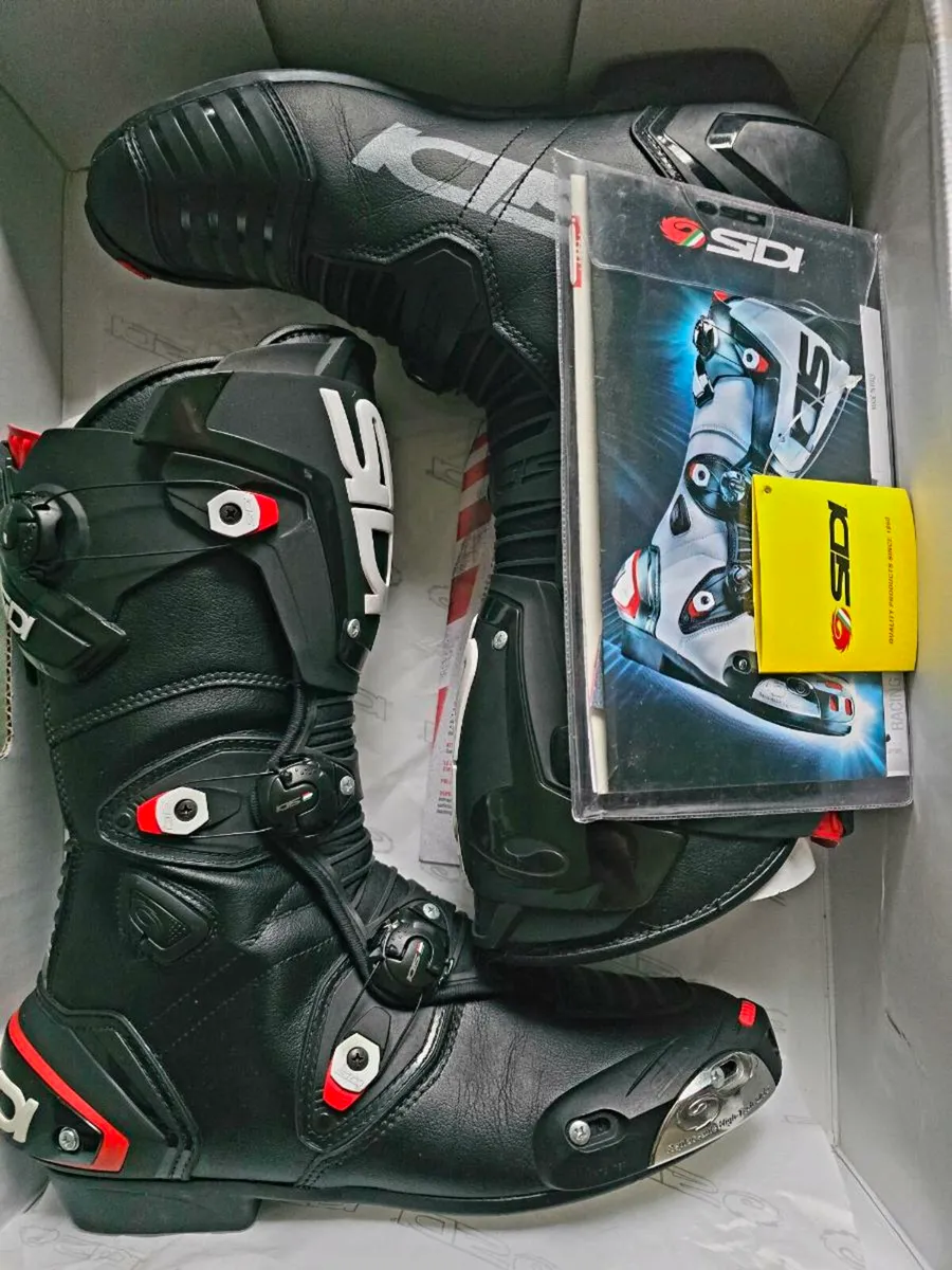 ALPINESTARS BRAND NEW JACKET AND SIDI BOOTS 10.5UK - Image 2