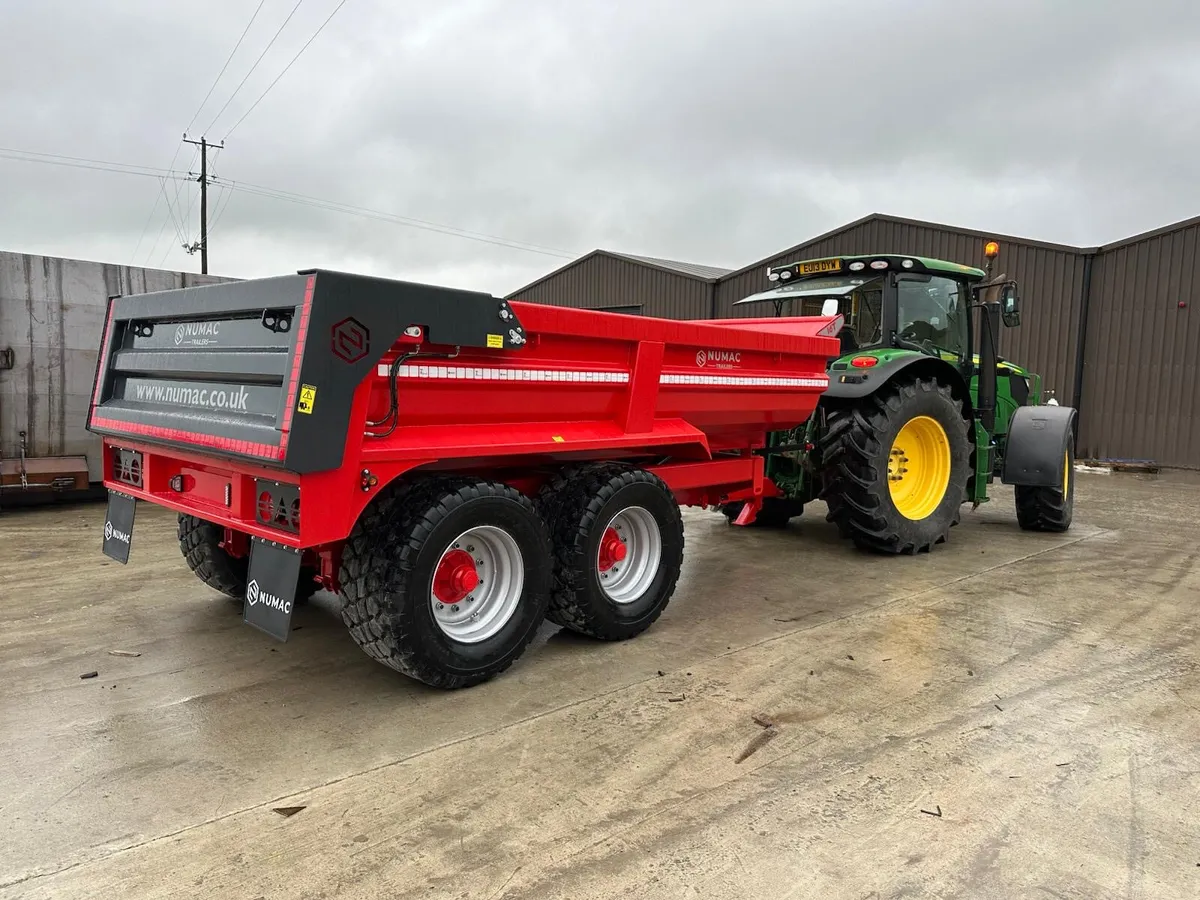 16T Half Pipe Dump Trailer - Image 2