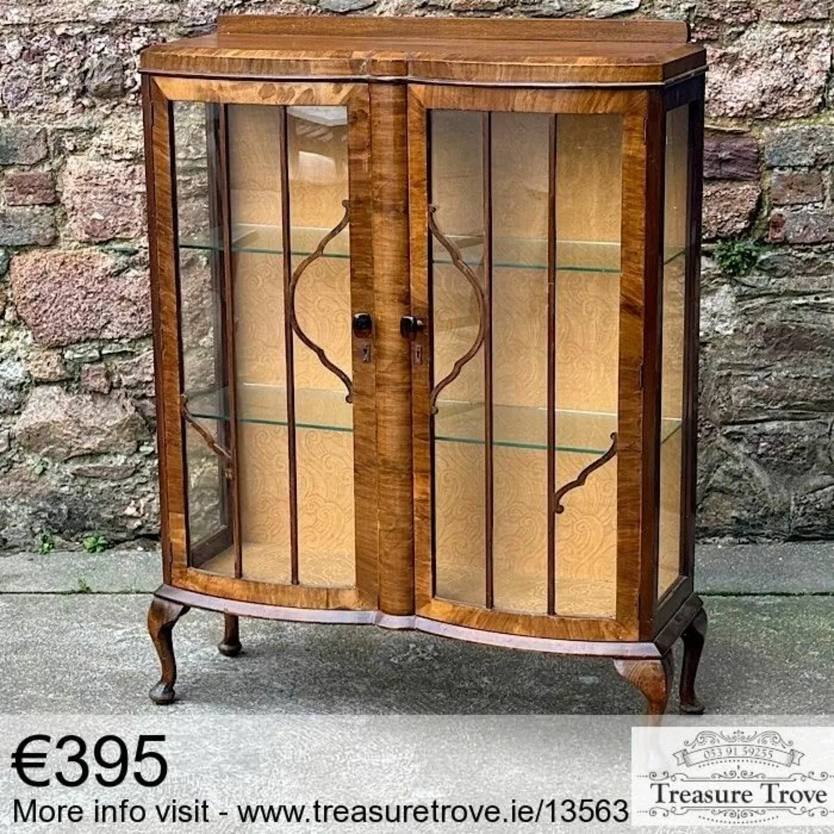 Vintage Antique China Glass Display Cabinets - Image 1