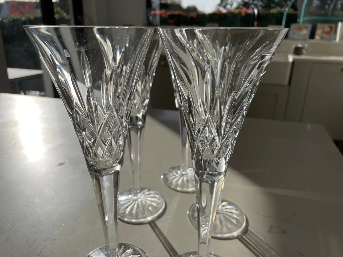 Waterford Crystal Lismore Toasting Flutes - Image 4