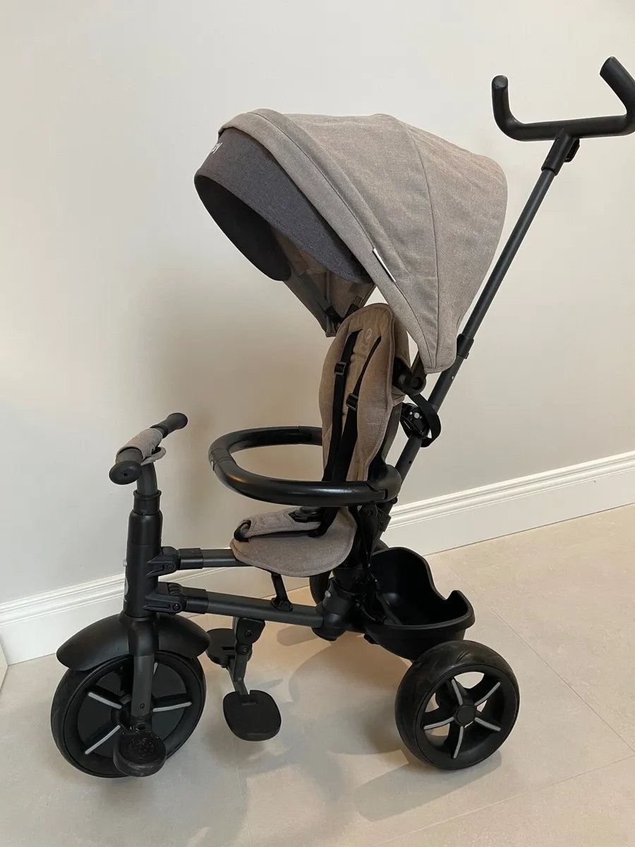 QPlay Trike Rito Star Folding Grey - Image 3
