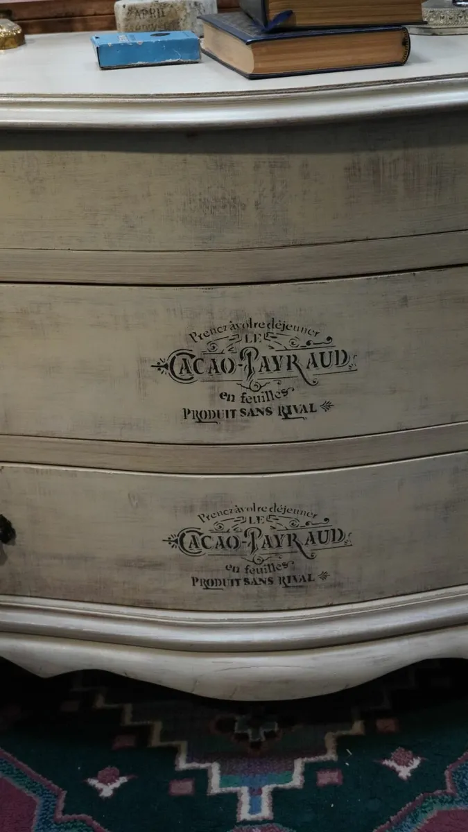 Beautiful Upcycled French-Style Chest of Drawers - Image 3