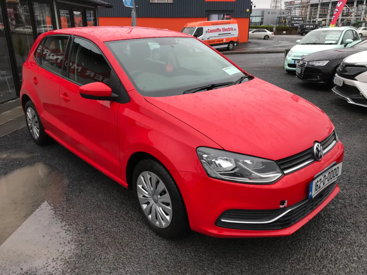 161 REG VOLKSWAGEN POLO RED AUTOMATIC - Image 3