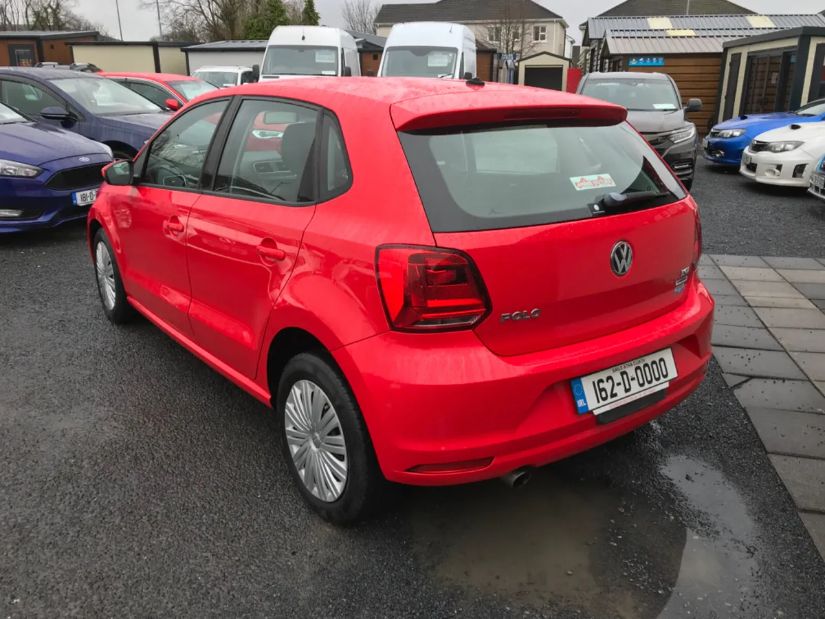 161 REG VOLKSWAGEN POLO RED AUTOMATIC - Image 4