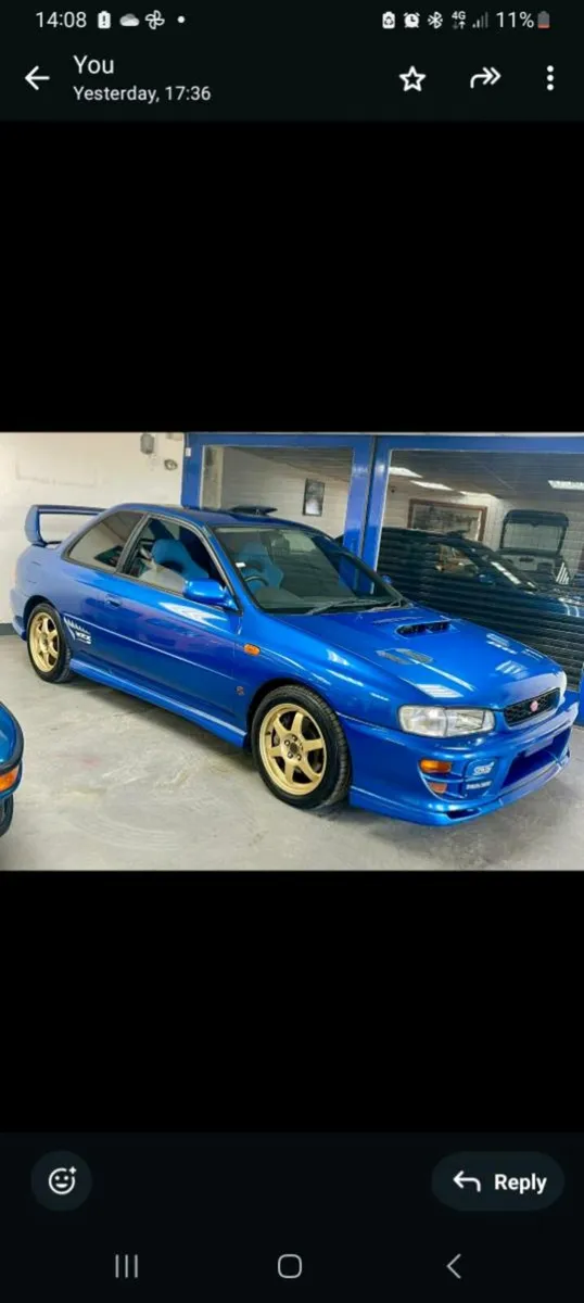 Subaru impreza  v6 type r v limited