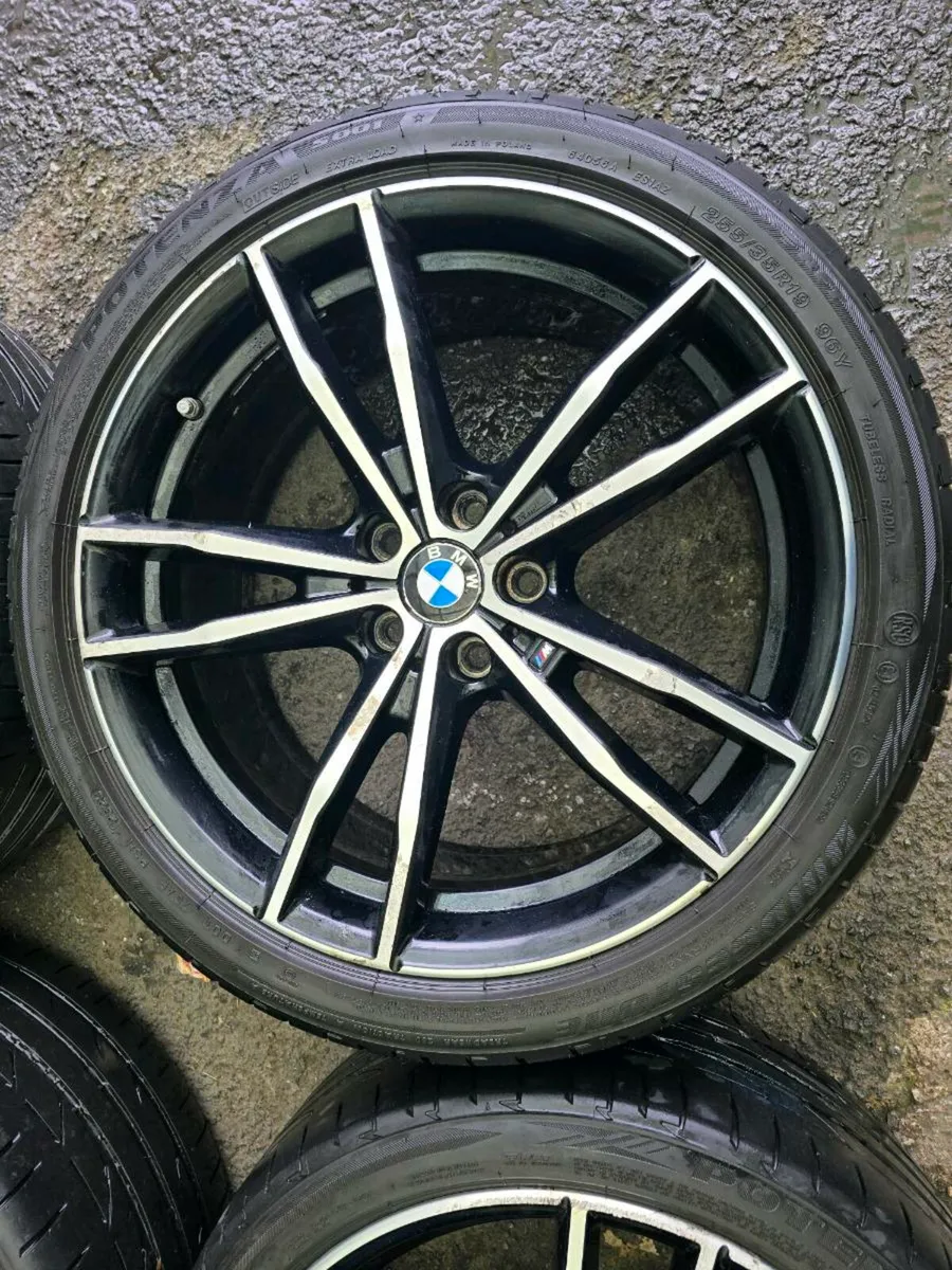 19" GENUINE OEM BMW 791M ALLOY WHEELS & TYRES G20 - Image 1