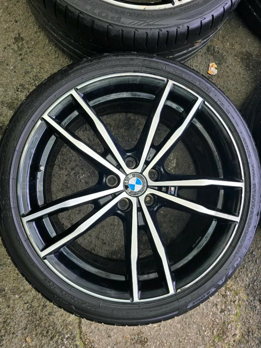 19" GENUINE OEM BMW 791M ALLOY WHEELS & TYRES G20 - Image 2