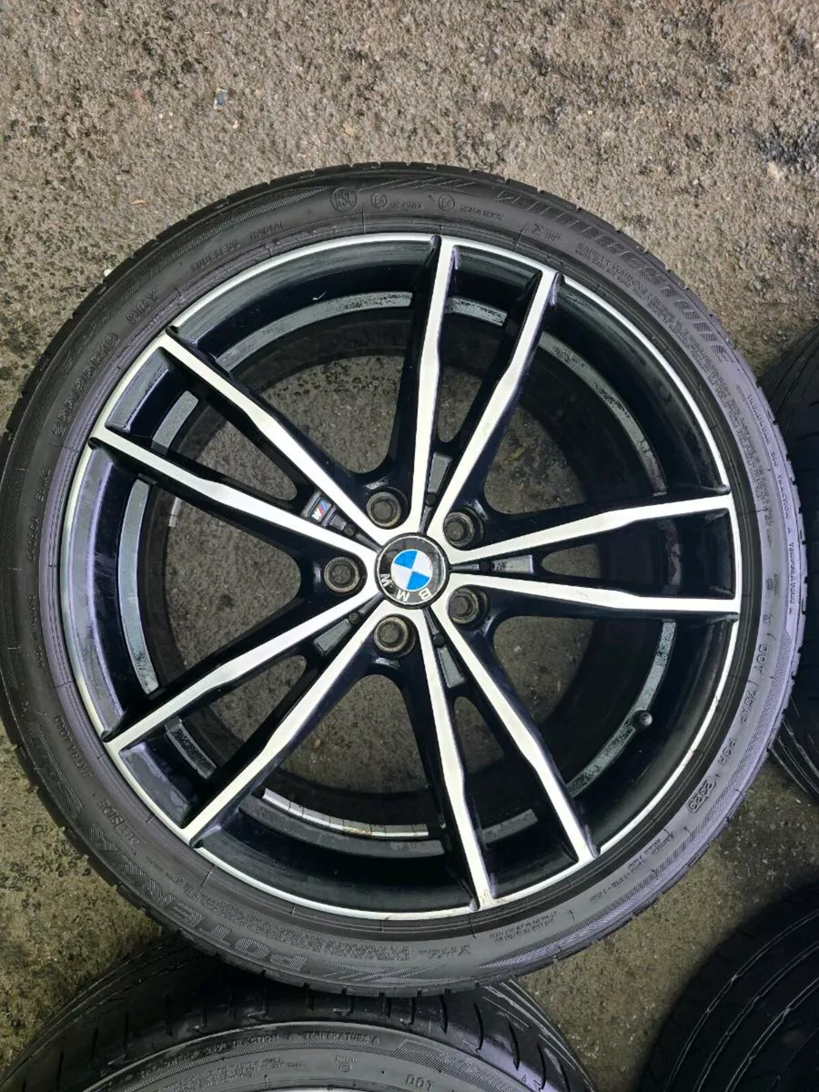 19" GENUINE OEM BMW 791M ALLOY WHEELS & TYRES G20 - Image 3