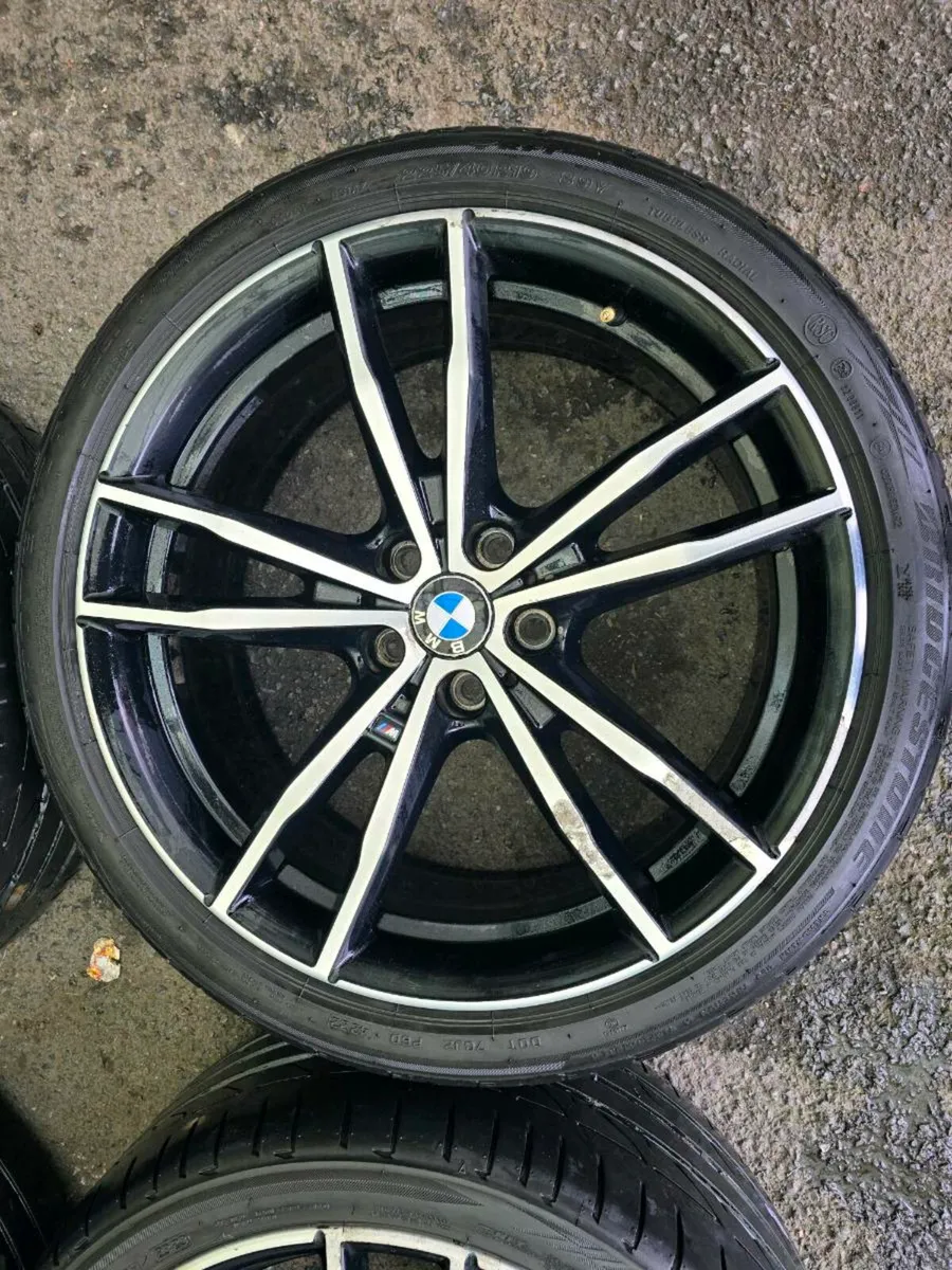 19" GENUINE OEM BMW 791M ALLOY WHEELS & TYRES G20 - Image 4