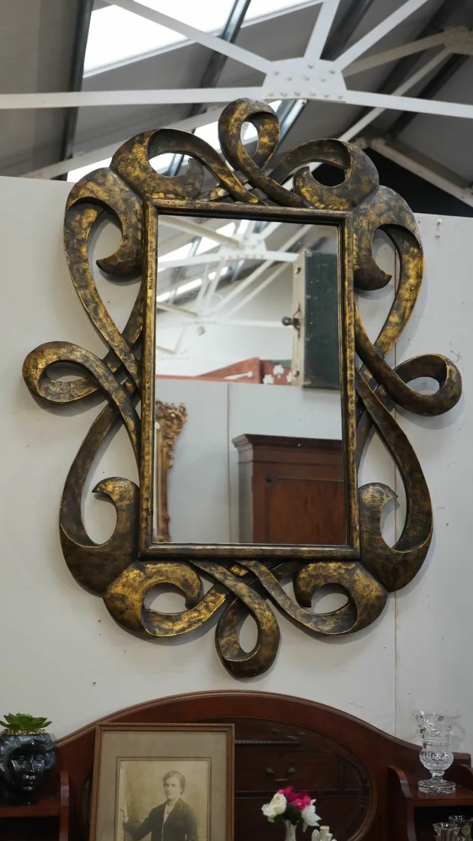 Stunning Spanish Ornate Wall Mirror - Image 1