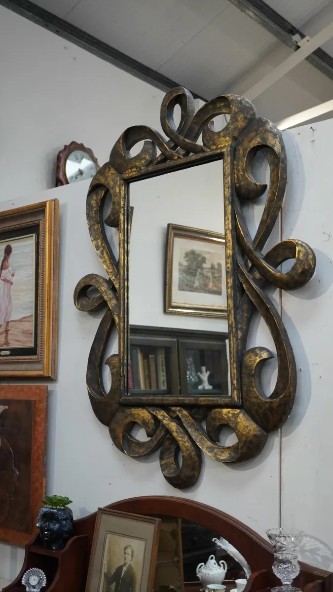 Stunning Spanish Ornate Wall Mirror - Image 2