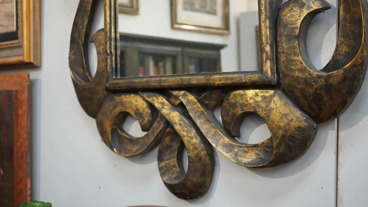 Stunning Spanish Ornate Wall Mirror - Image 3
