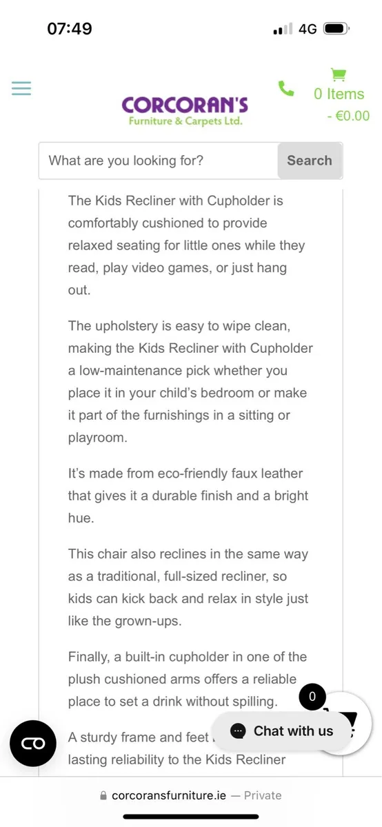 Kids Leather Chairs - Image 4