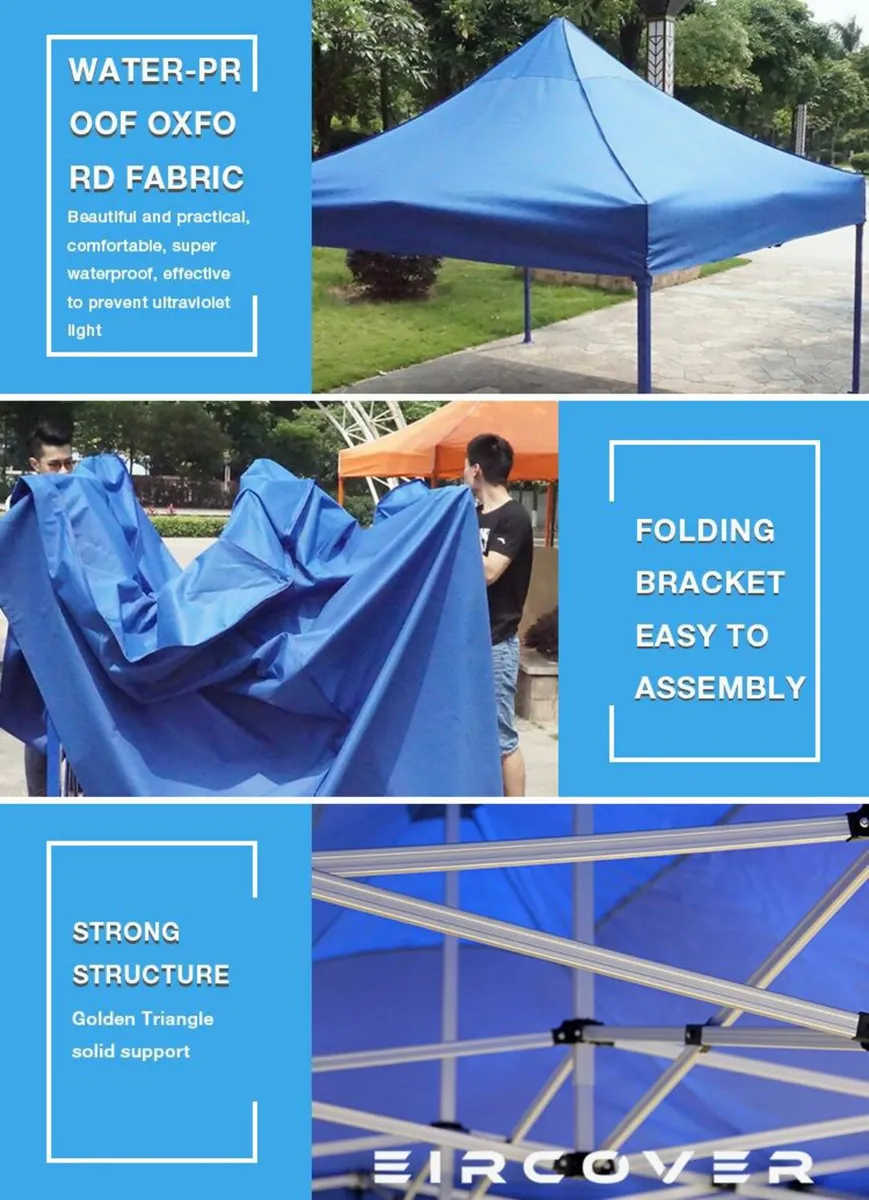 Pop-up Gazebo 3m x 4.5m  (10'x15') Aluminum frame - Image 4