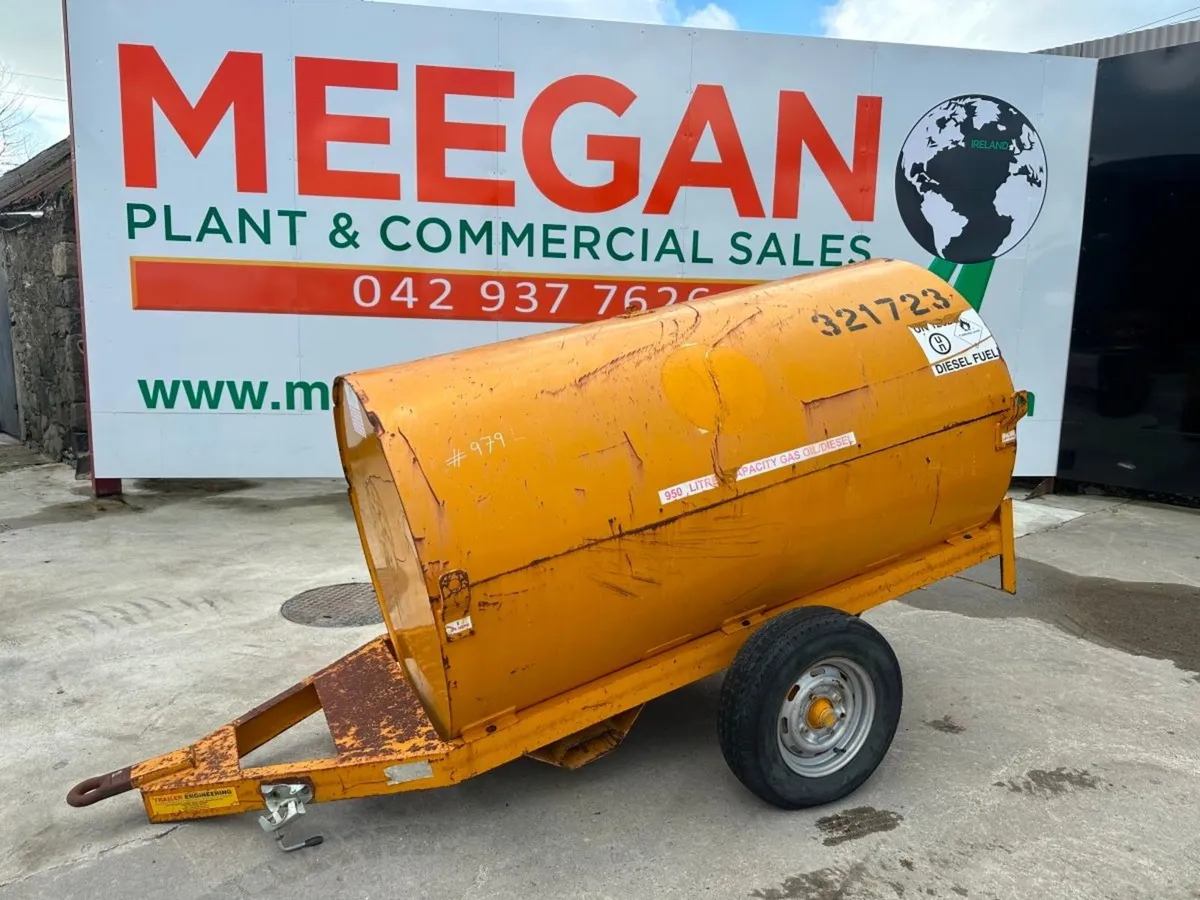 ** 2015 .....950 litre.... Bunded Fuel Bowser.... - Image 1