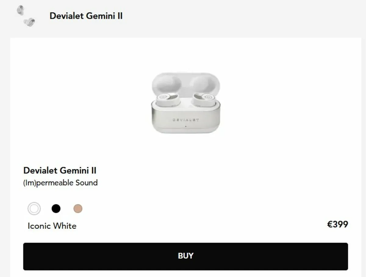 Devialet Gemini II Premium Earbuds - Image 3
