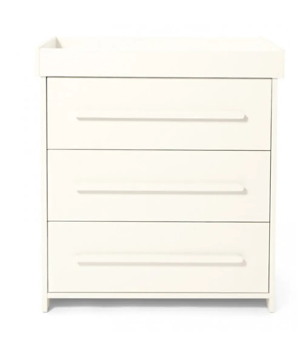 Mamas and Papas Haxby Ivory Cot and Drawers - Image 3