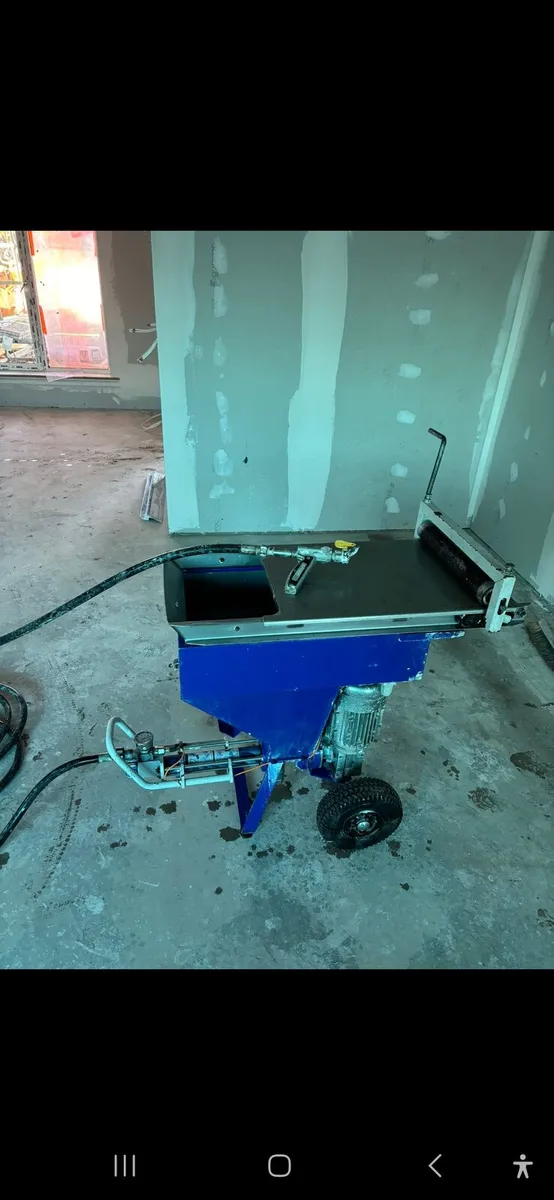 Euromar Airless plastering machine . - Image 1
