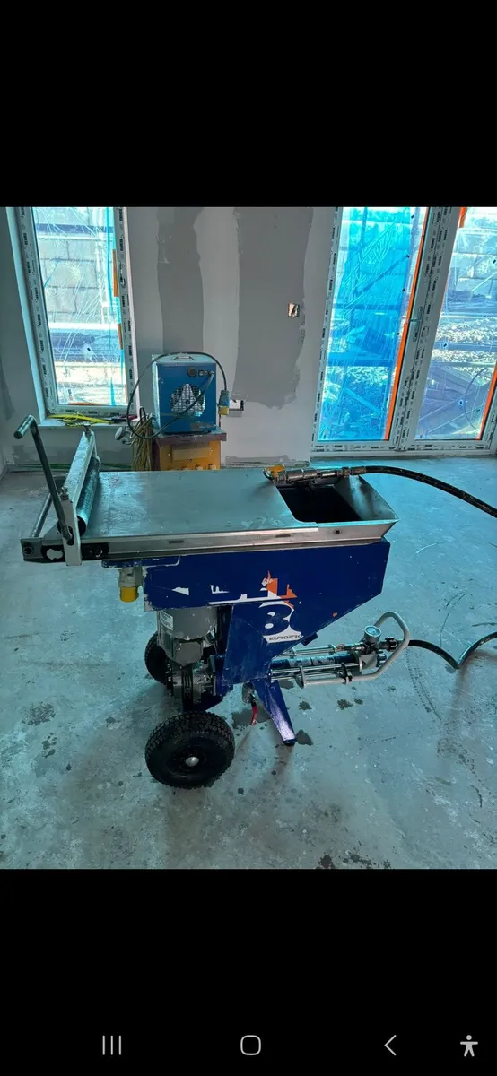 Euromar Airless plastering machine . - Image 2