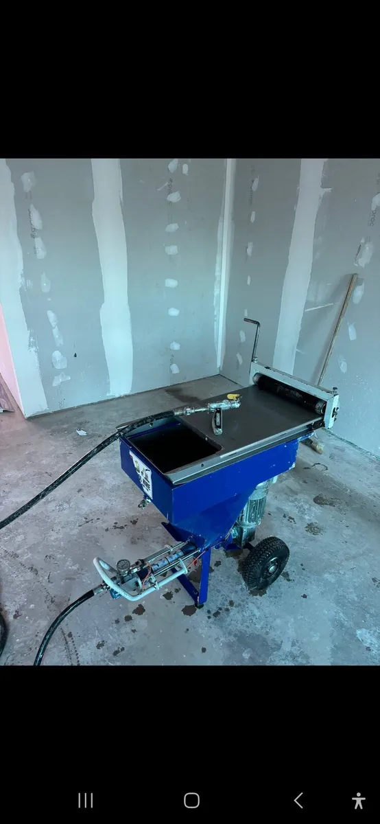 Euromar Airless plastering machine . - Image 4