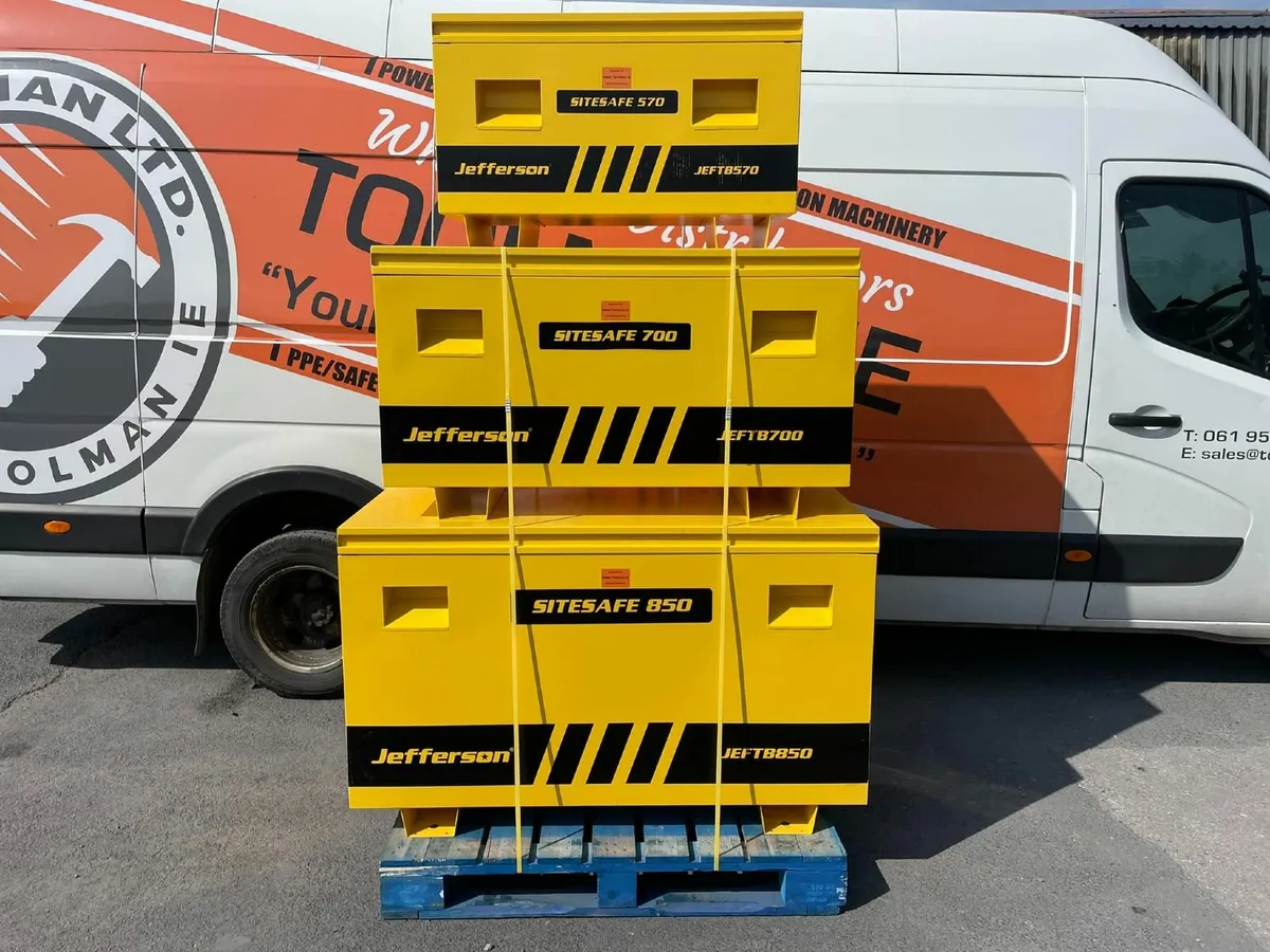 Lockable Site Box & Job Box at Toolman.ie - Image 2