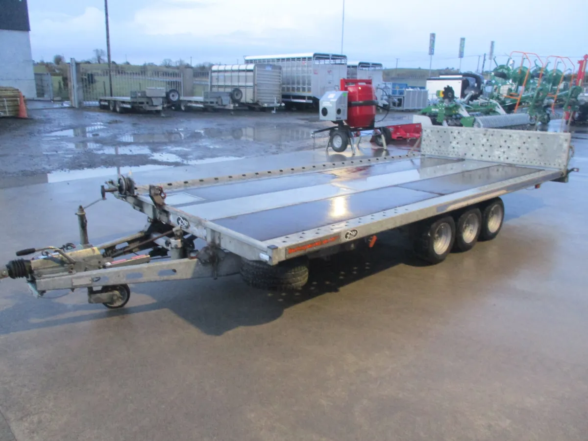 Indespension tilt car transporter trailer - Image 2