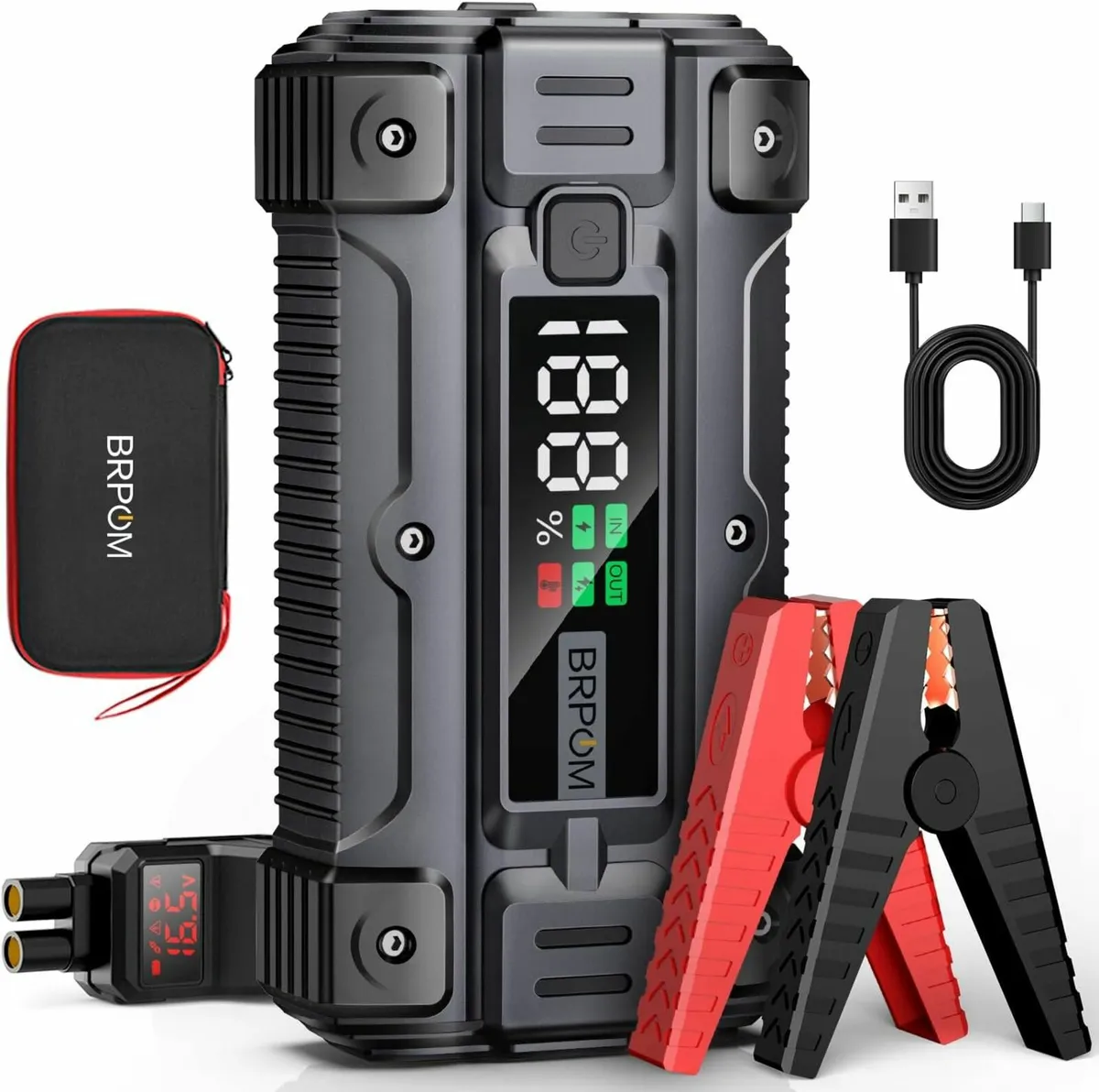BM502 Car Battery Booster 6000a - Image 3