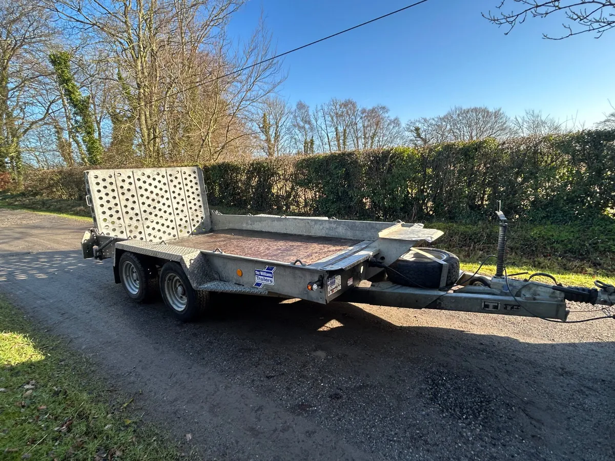 Ifor Williams 12x6  GH126 Plant Trailer - Image 1