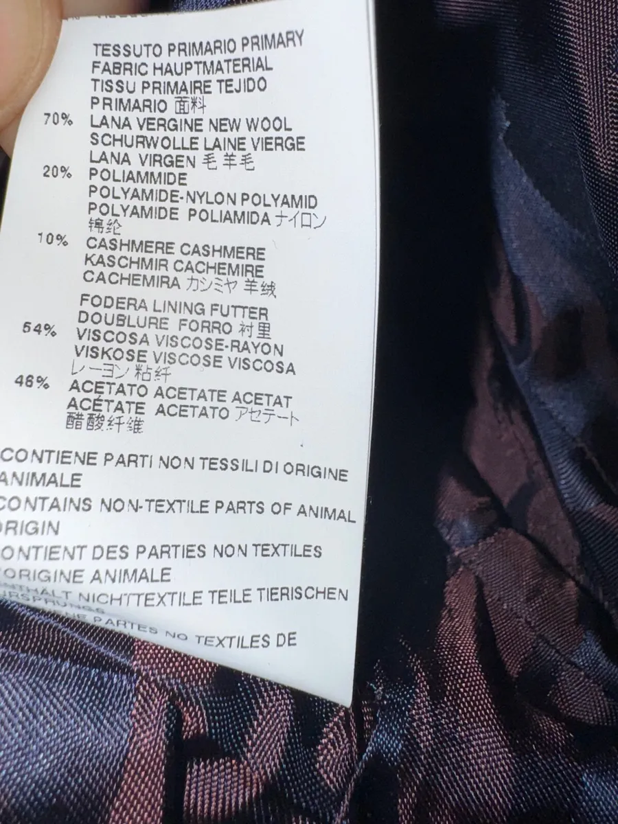 PREMIUM E1,500 Vivienne Westwood Mens Coat (Black) - Image 3