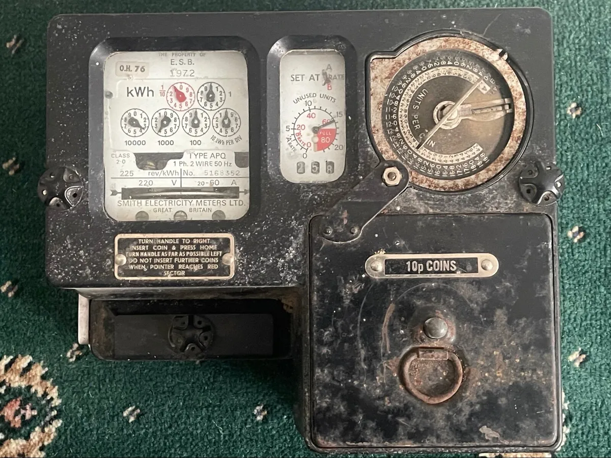 Coin operated electric meter - Image 1