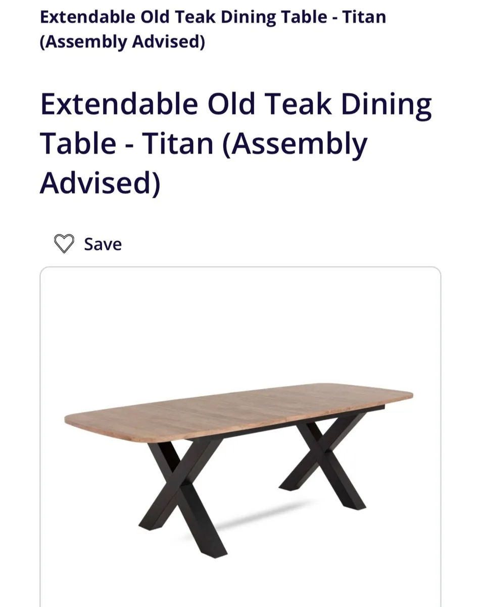 Dining Table - Image 1