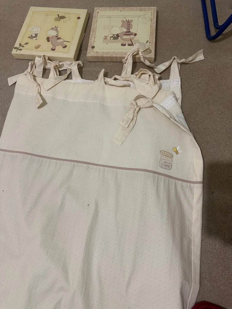 Mamas and papas curtains, tie backs - Image 4