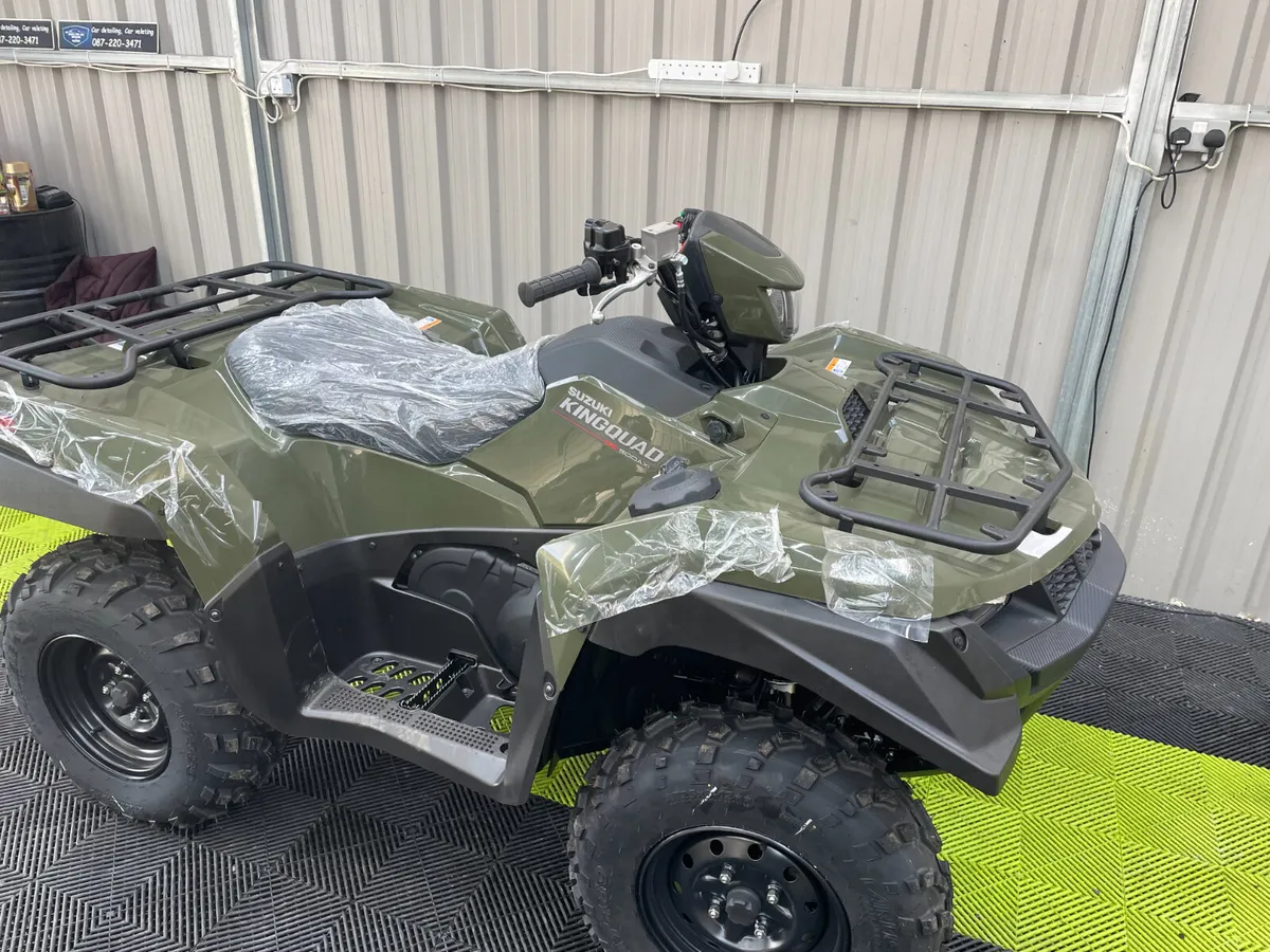 SUZUKI  500  KING QUAD  @ €59  P/W , IN STOCK - Image 4