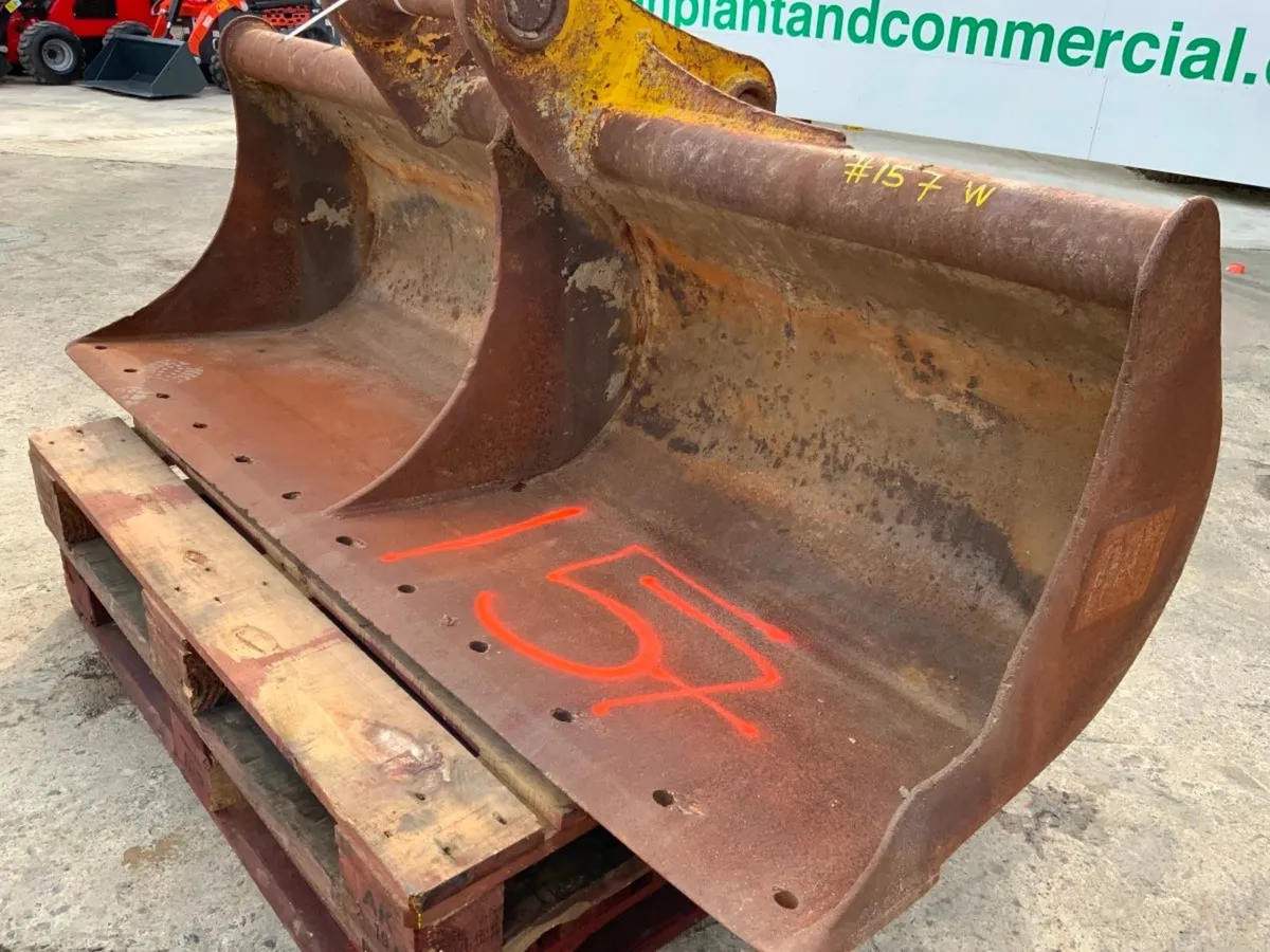 72" CAT GRADING BUCKET........65mm PINS.....157w. - Image 4