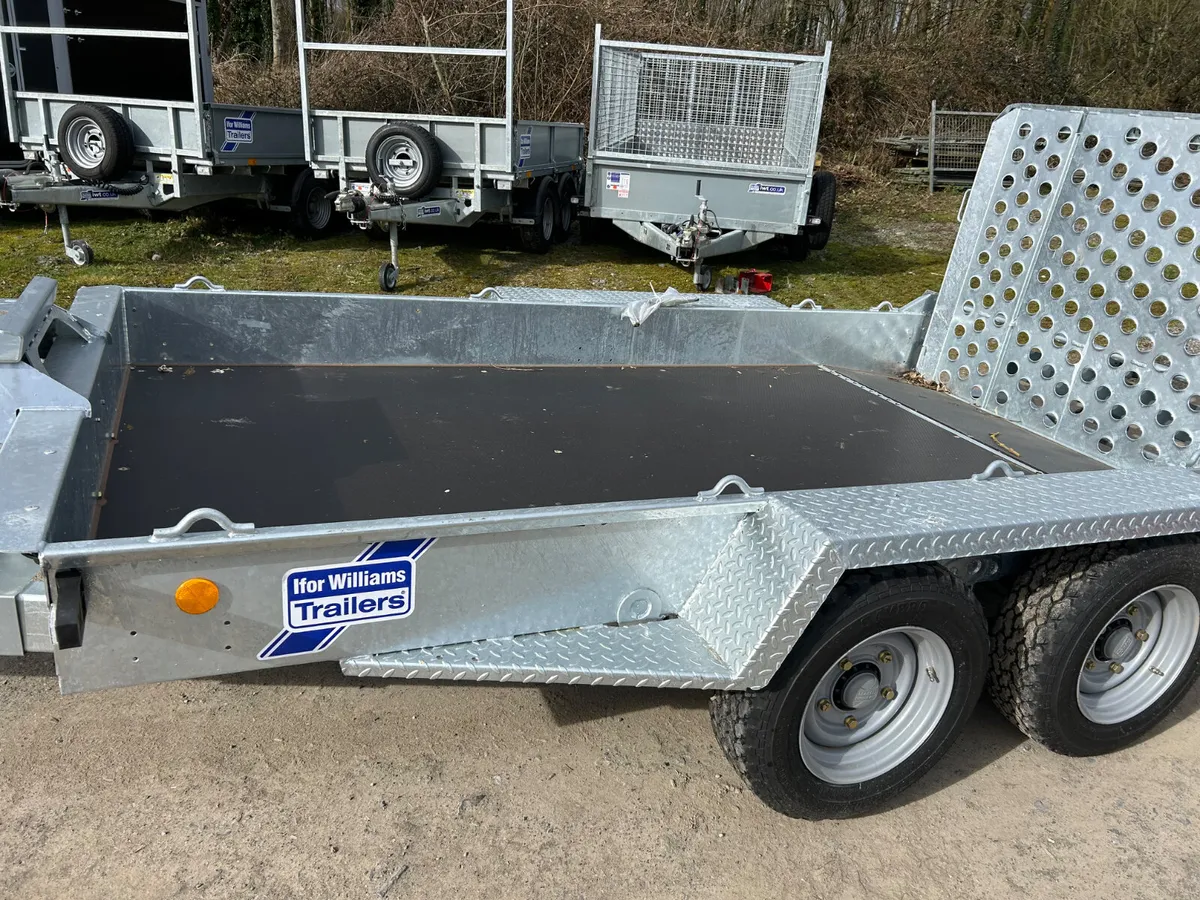 New Ifor Williams GH1054 10x5.4 Plant Trailer - Image 2