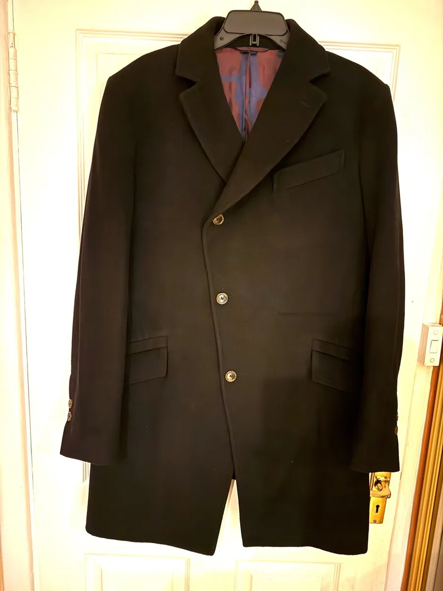 PREMIUM E1,500 Vivienne Westwood Mens Coat (Black) - Image 1