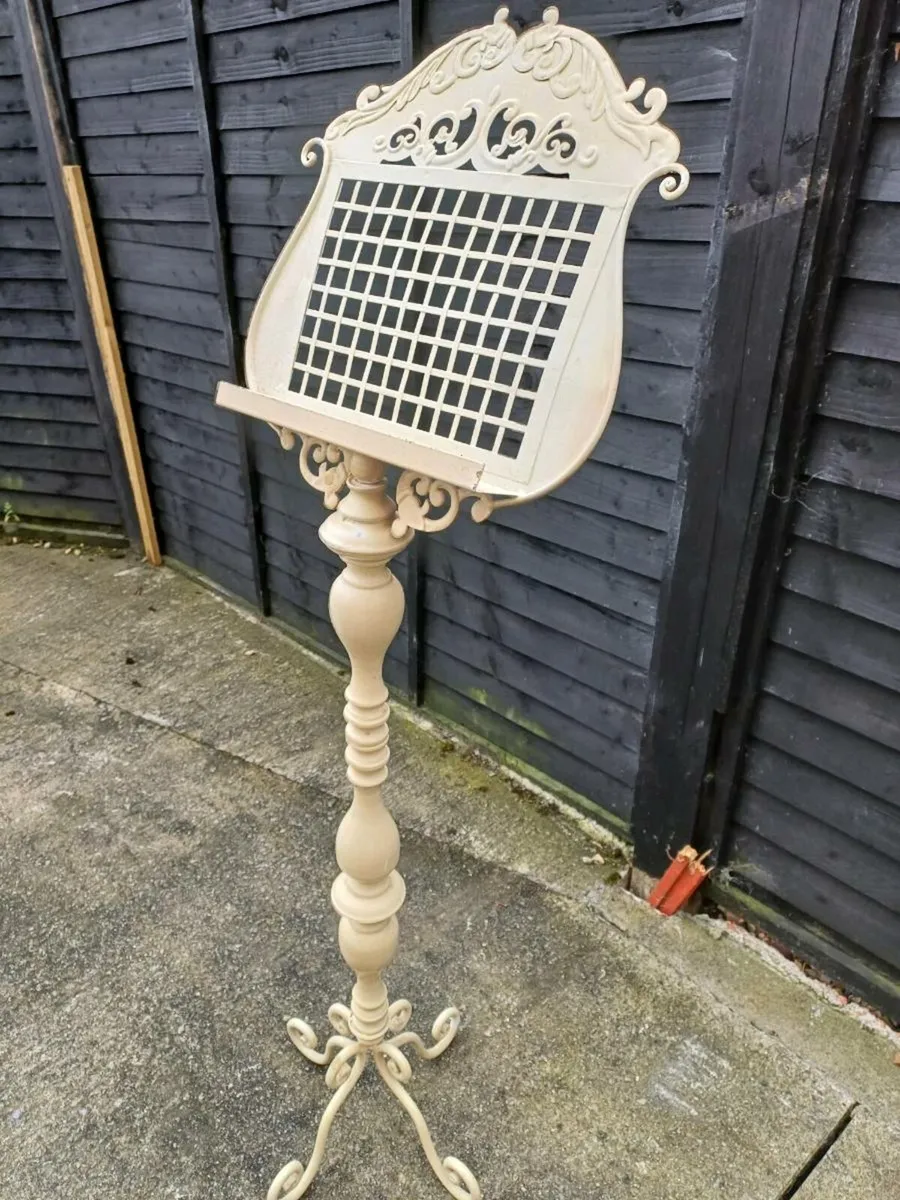Collection of Vintage Music/Book Stands. - Image 3
