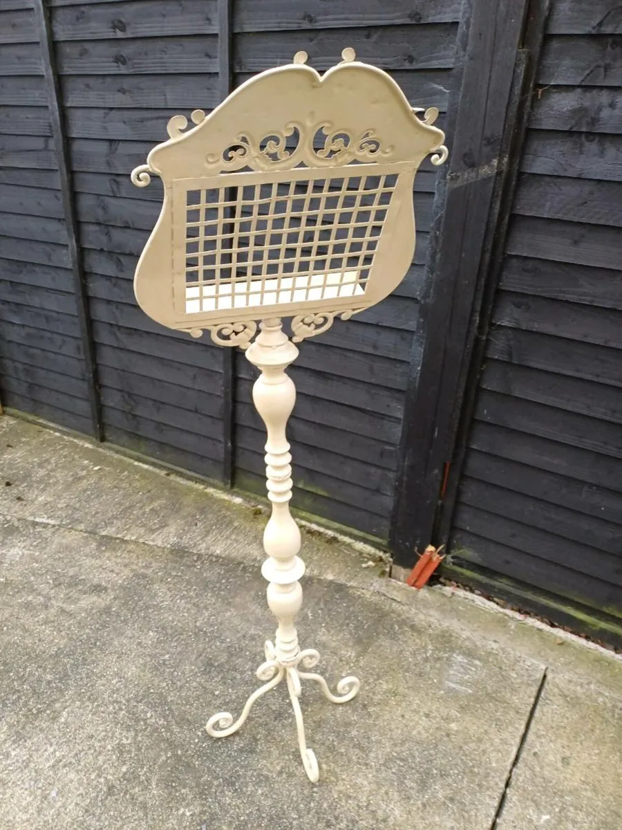 Collection of Vintage Music/Book Stands. - Image 4