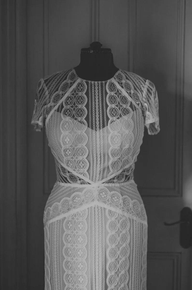 Stunning Circle Lace Wedding Dress by Watters-Wtoo - Image 1