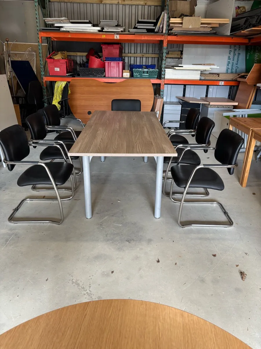 Meeting room table  set up - Image 2
