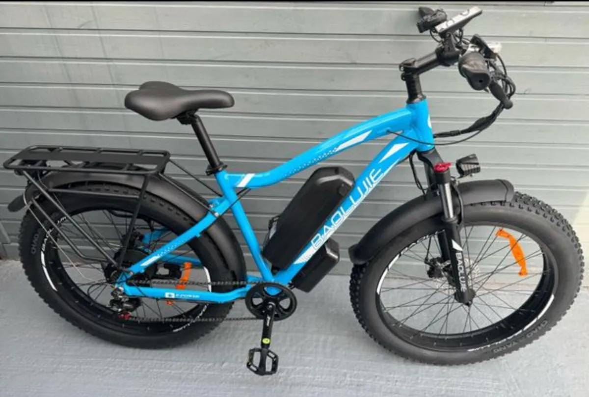 Free Delivery - 750w Electric Fat Bike - Image 1