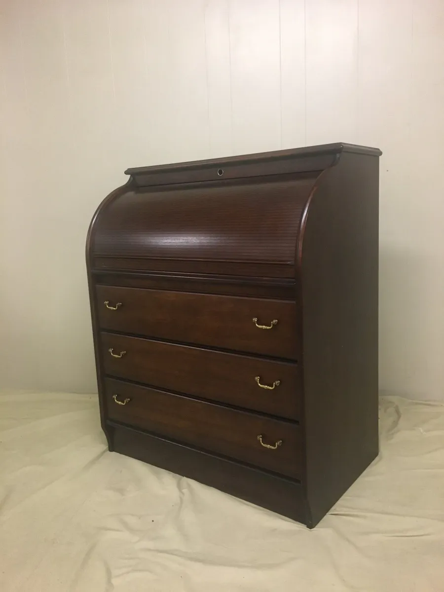 Roll Top Writing Bureau - Image 1