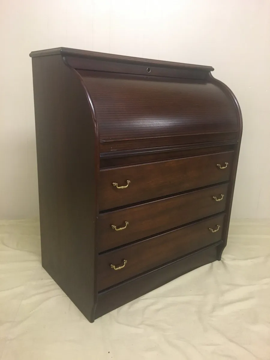 Roll Top Writing Bureau - Image 4
