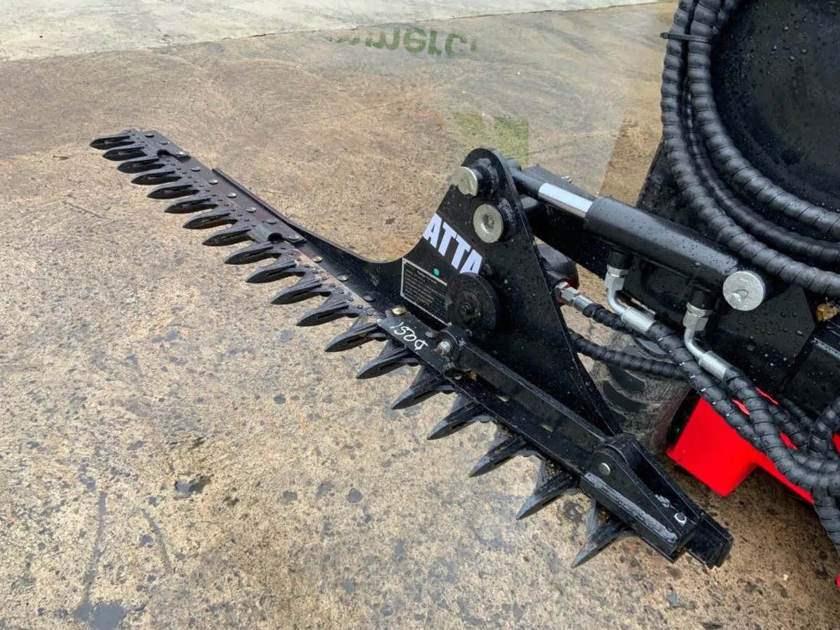 FINGER BAR HEDGE TRIMMERS.SKID STEER....213w - Image 4