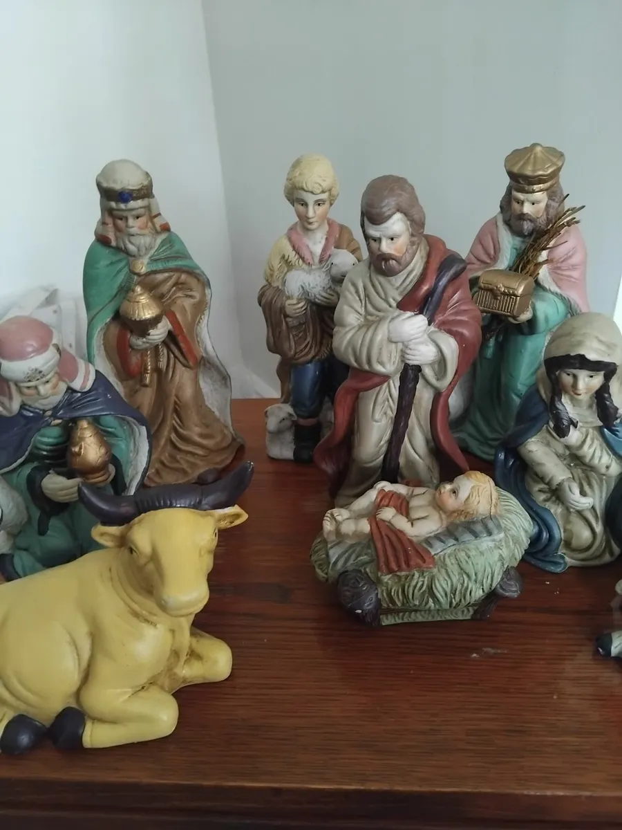 Vintage Nativity Figurines - Image 4